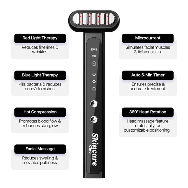 4-in-1 Skincare Light Therapy Wand